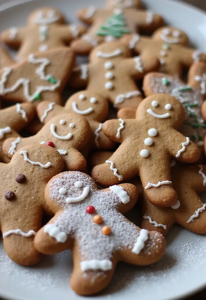 30 Easy Bake Sale Ideas That Everyone Will Love 7 30 Easy Bake Sale Ideas That Everyone Will Love - 7. Gingerbread Men Cookies