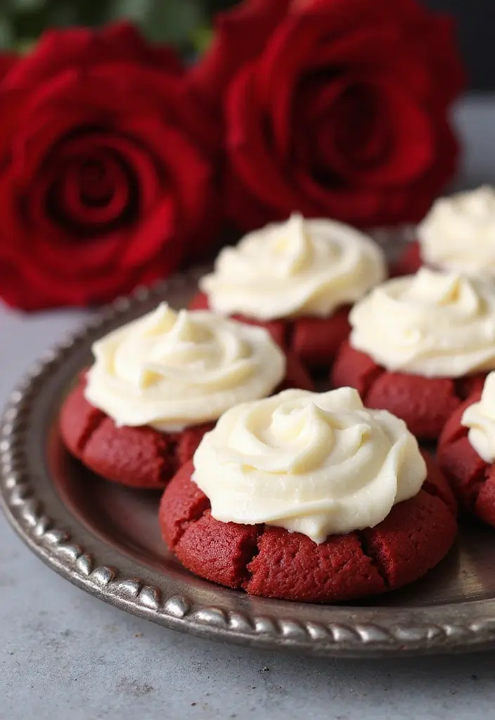 30 Easy Bake Sale Ideas That Everyone Will Love 8 30 Easy Bake Sale Ideas That Everyone Will Love - 8. Red Velvet Cookies