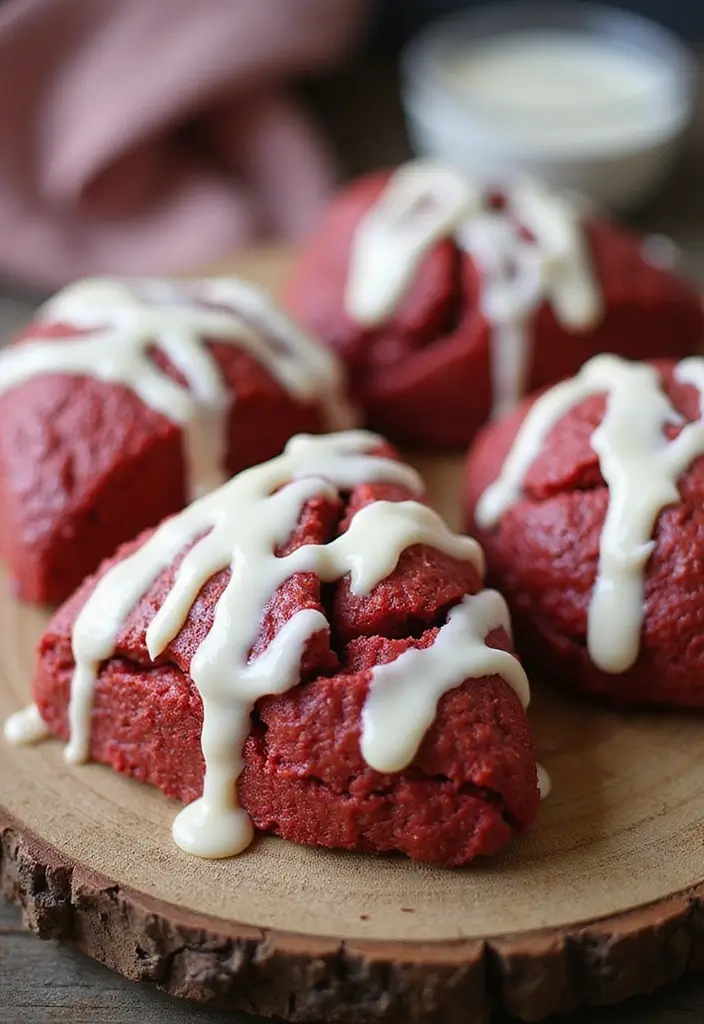 30 Engagement Party Cake Ideas Perfect for Love Celebrations 12 30 Engagement Party Cake Ideas Perfect for Love Celebrations - 12. Red Velvet Scones