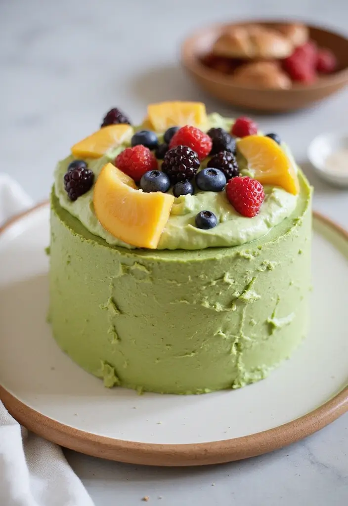 30 First Birthday Cake Ideas That Are Sweet and Memorable 21 30 First Birthday Cake Ideas That Are Sweet and Memorable - 21. Awesome Avocado Cake