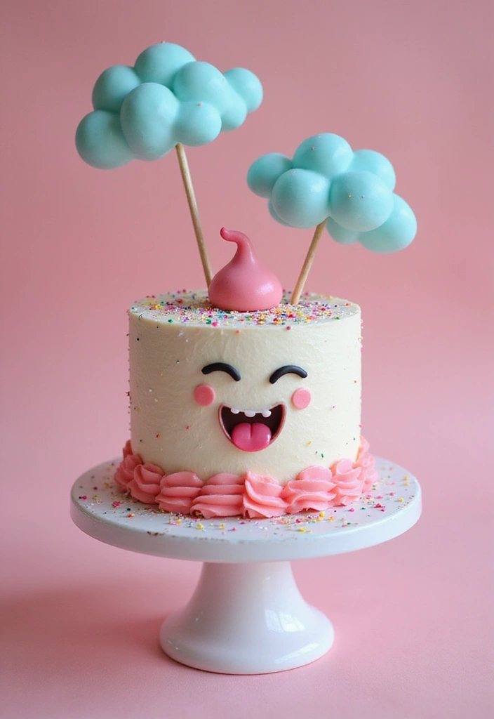 30 Funny Cake Design Ideas That Will Make Everyone Laugh - 11. The Farts Cake: Flatulent Fun!