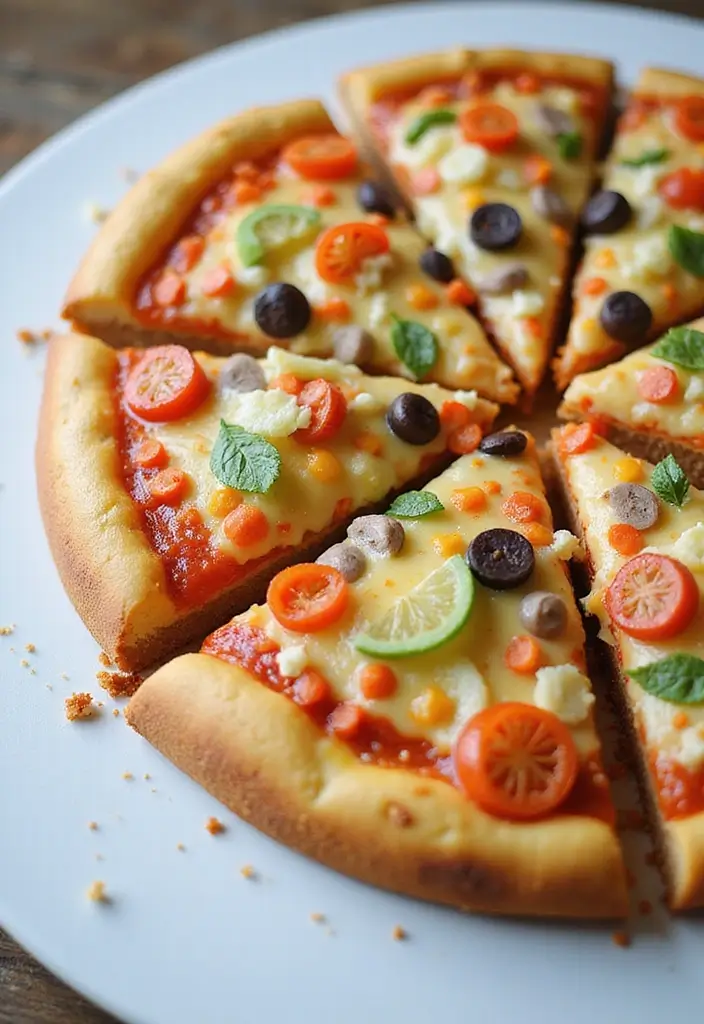 30 Funny Cake Design Ideas That Will Make Everyone Laugh - 13. The Pizza Cake: A Slice of Fun