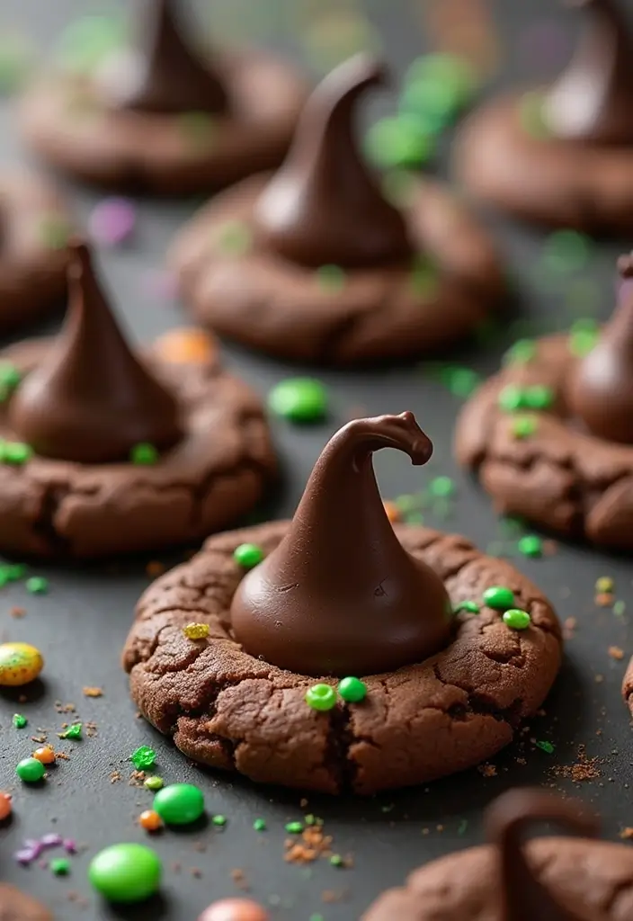 30 Halloween Baking Ideas That Look Spooky and Fun 5 30 Halloween Baking Ideas That Look Spooky and Fun - 5. Witch Hat Cookies