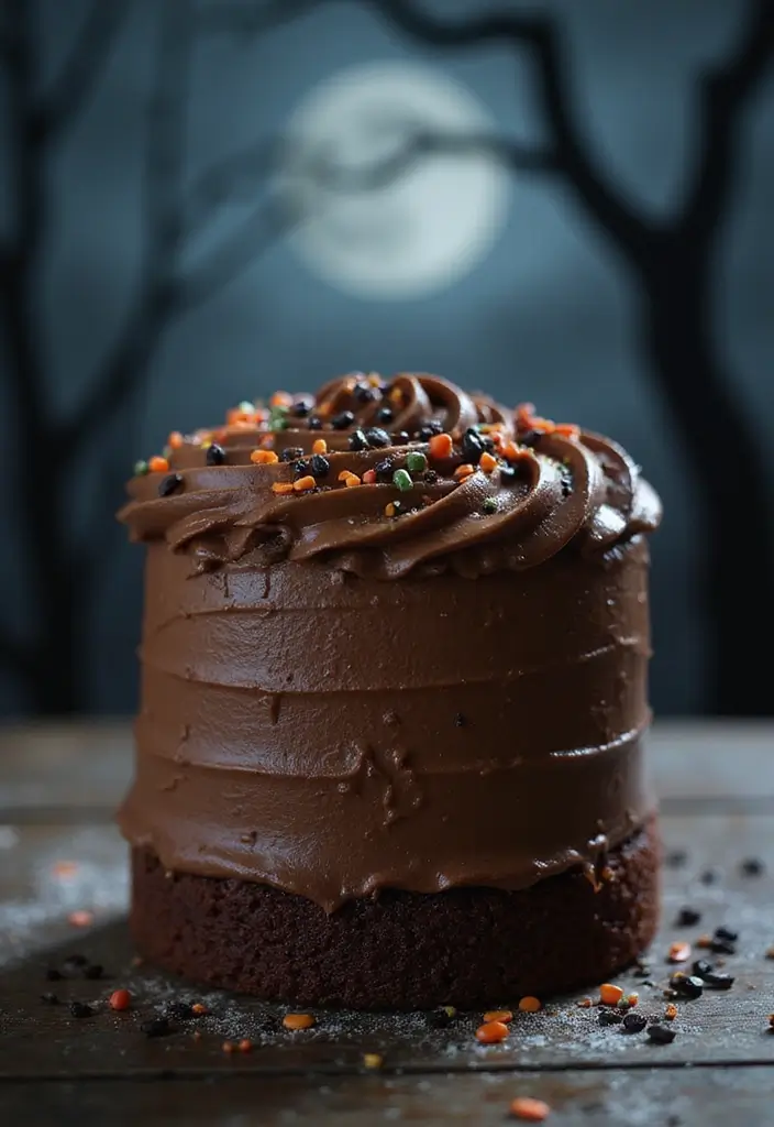30 Halloween Cake Ideas That Are Creepy Yet Delicious 18 30 Halloween Cake Ideas That Are Creepy Yet Delicious - 18. Chocolate Mocha Nightmare Cake