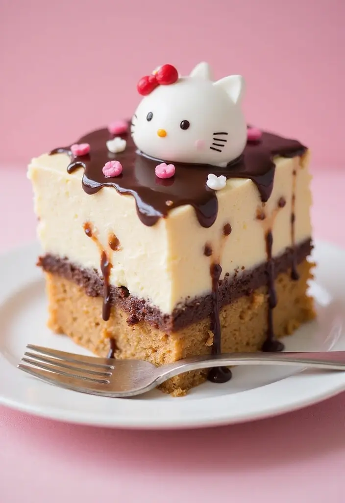 30 Hello Kitty Cake Ideas That Are Adorable and Cute 11 30 Hello Kitty Cake Ideas That Are Adorable and Cute - 11. Hello Kitty Pudding Cake