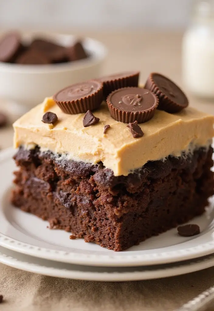 30 Minnie Mouse Cake Ideas That Are Sweet and Playful 21 30 Minnie Mouse Cake Ideas That Are Sweet and Playful - 21. Minnie Mouse Chocolate Peanut Butter Dump Cake