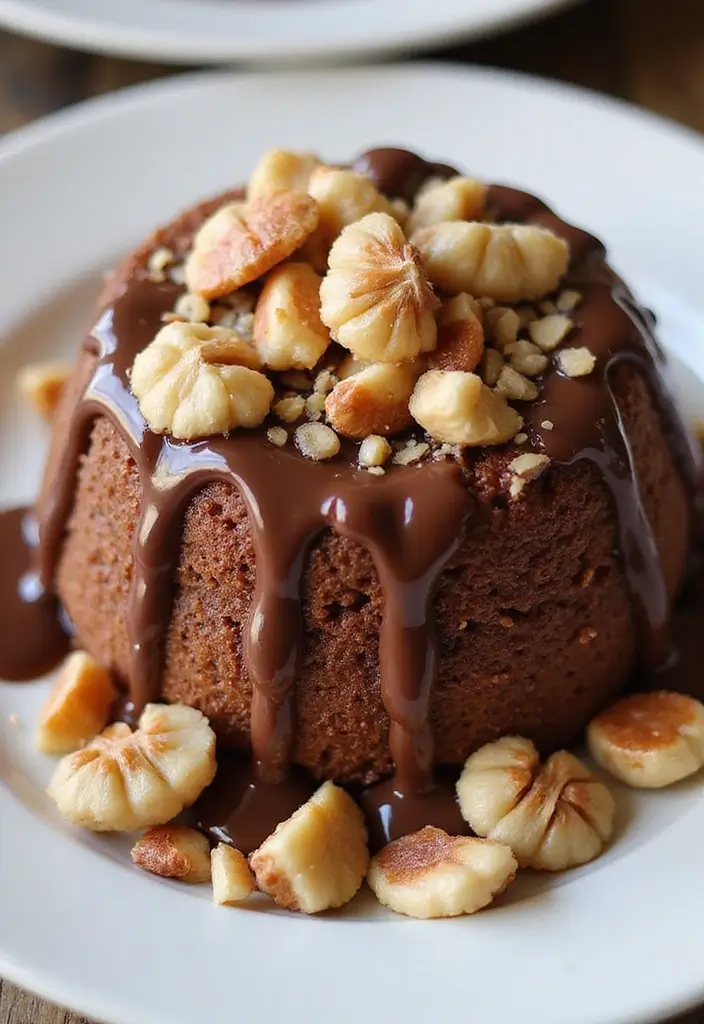 30 Minnie Mouse Cake Ideas That Are Sweet and Playful 28 30 Minnie Mouse Cake Ideas That Are Sweet and Playful - 28. Minnie Mouse Nutella Dump Cake