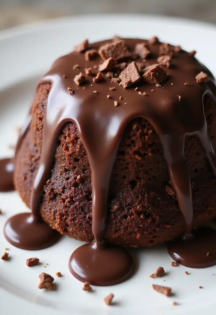 30 Minnie Mouse Cake Ideas That Are Sweet and Playful 6 30 Minnie Mouse Cake Ideas That Are Sweet and Playful - 6. Minnie Mouse Chocolate Ganache Dump Cake