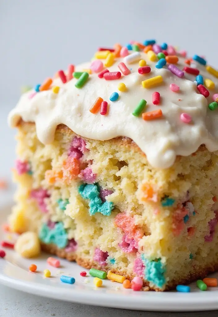 30 Minnie Mouse Cake Ideas That Are Sweet and Playful 8 30 Minnie Mouse Cake Ideas That Are Sweet and Playful - 8. Minnie Mouse Funfetti Dump Cake