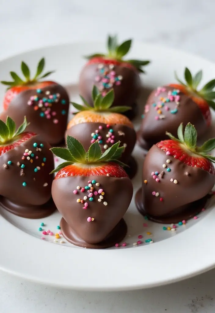 30 Mother’s Day Baking Ideas That Show Your Love 16 30 Mother’s Day Baking Ideas That Show Your Love - 16. Chocolate Dipped Strawberries