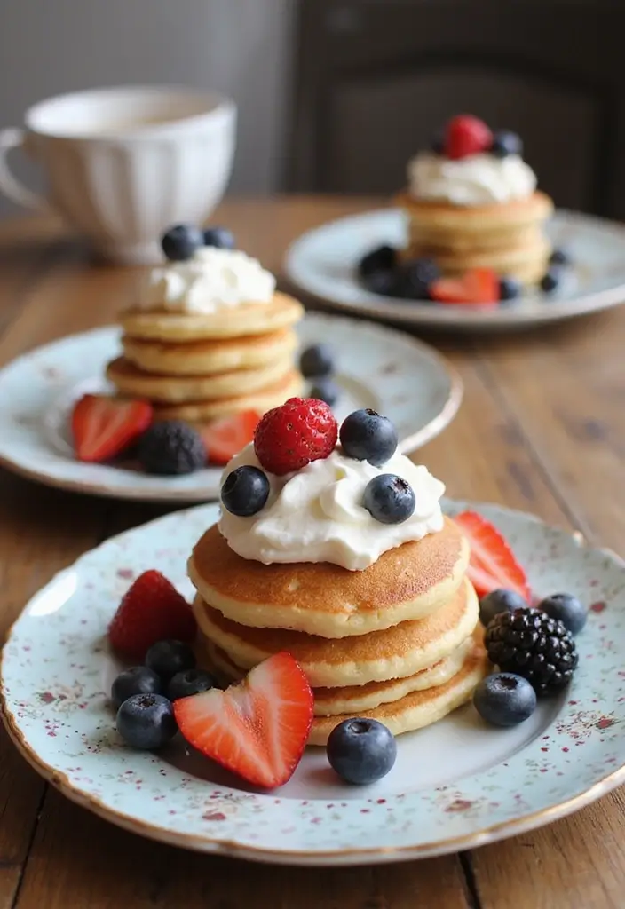 30 Mother’s Day Baking Ideas That Show Your Love 18 30 Mother’s Day Baking Ideas That Show Your Love - 18. Mini Pancake Stacks