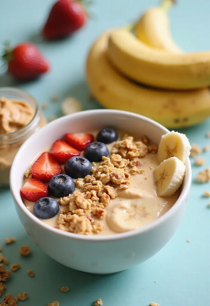 30 Mother’s Day Baking Ideas That Show Your Love 21 30 Mother’s Day Baking Ideas That Show Your Love - 21. Peanut Butter Banana Smoothie Bowls
