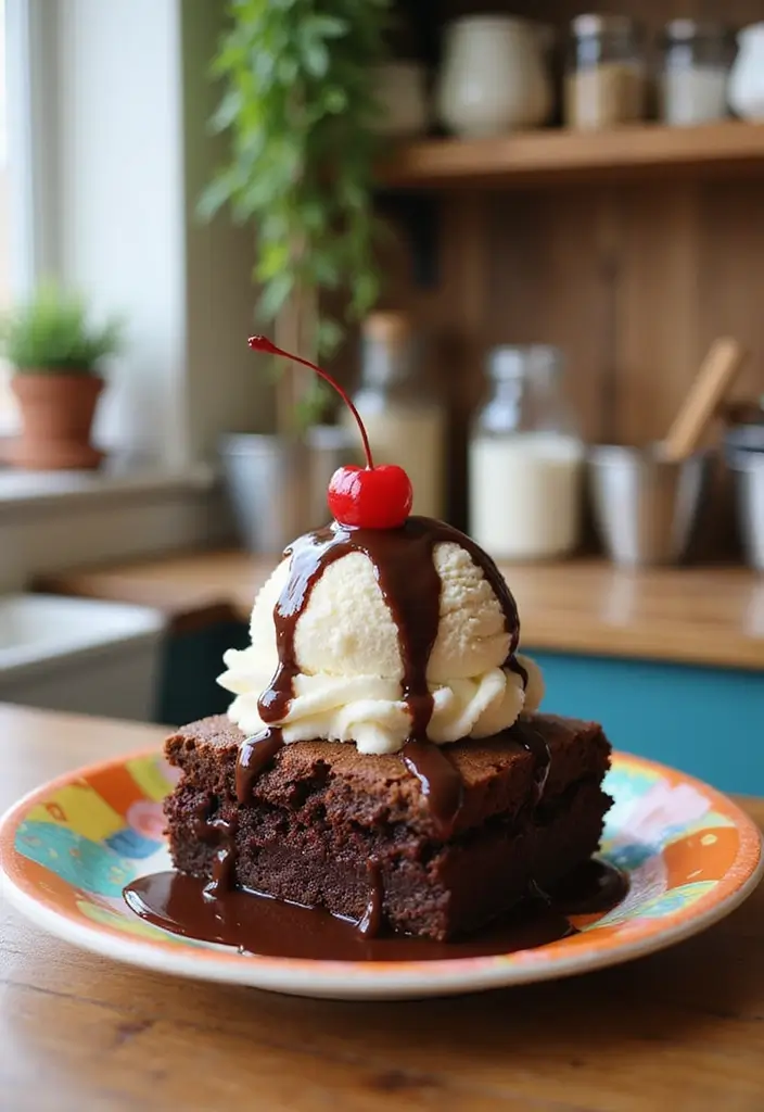 30 Mother’s Day Baking Ideas That Show Your Love 5 30 Mother’s Day Baking Ideas That Show Your Love - 5. Decadent Brownie Sundaes