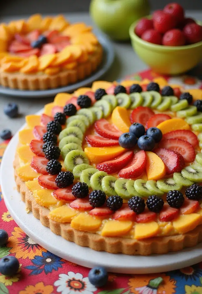 30 Mother’s Day Baking Ideas That Show Your Love 6 30 Mother’s Day Baking Ideas That Show Your Love - 6. Fun Fruit Pizza