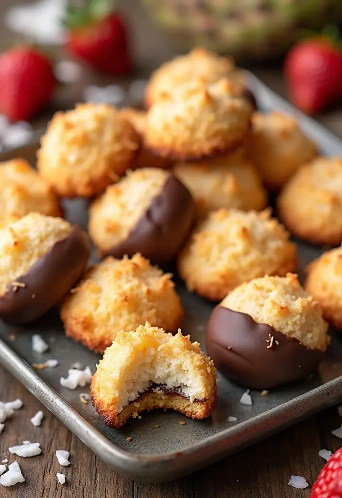 30 No Bake Dessert Ideas Perfect for Quick Sweet Treats 12 30 No Bake Dessert Ideas Perfect for Quick Sweet Treats - 12. Coconut Macaroons