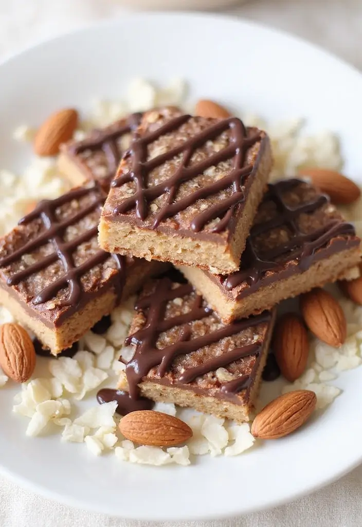30 No Bake Dessert Ideas Perfect for Quick Sweet Treats 16 30 No Bake Dessert Ideas Perfect for Quick Sweet Treats - 16. Almond Joy Energy Bars