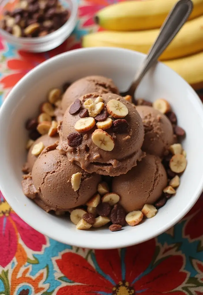 30 No Bake Dessert Ideas Perfect for Quick Sweet Treats 18 30 No Bake Dessert Ideas Perfect for Quick Sweet Treats - 18. Chocolate Peanut Butter Banana Ice Cream