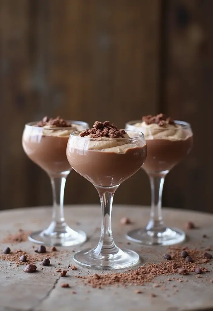 30 No Bake Dessert Ideas Perfect for Quick Sweet Treats 21 30 No Bake Dessert Ideas Perfect for Quick Sweet Treats - 21. No Bake Layered Chocolate Mousse