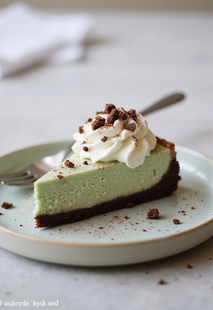30 No Bake Dessert Ideas Perfect for Quick Sweet Treats 23 30 No Bake Dessert Ideas Perfect for Quick Sweet Treats - 23. No Bake Mint Chocolate Cheesecake