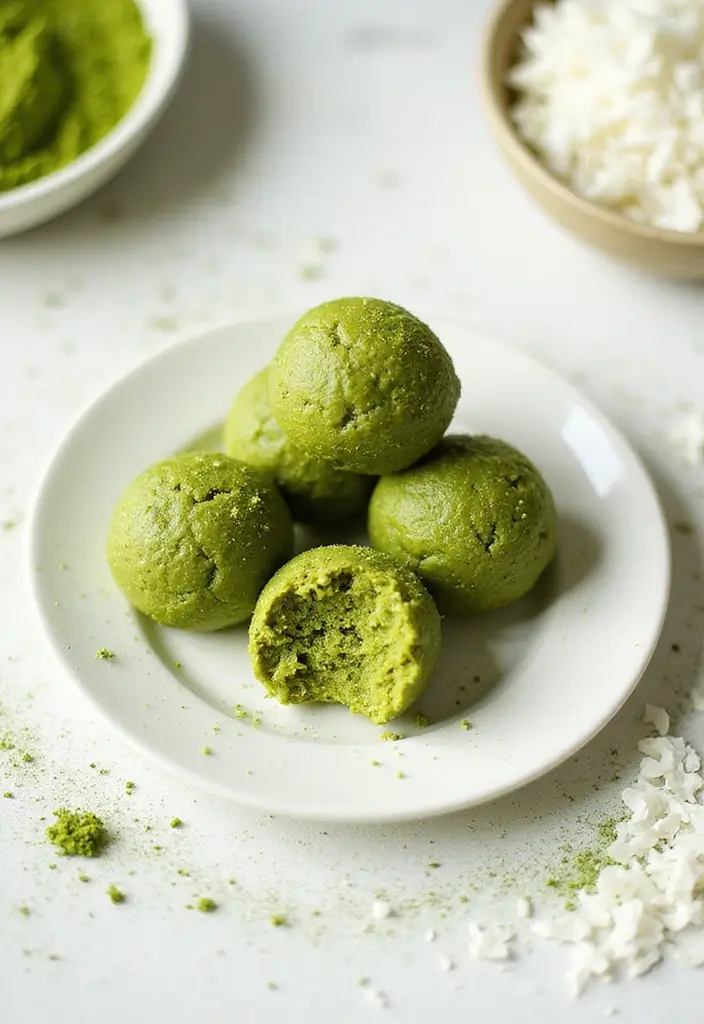 30 No Bake Dessert Ideas Perfect for Quick Sweet Treats 30 30 No Bake Dessert Ideas Perfect for Quick Sweet Treats - 30. No Bake Matcha Bliss Balls