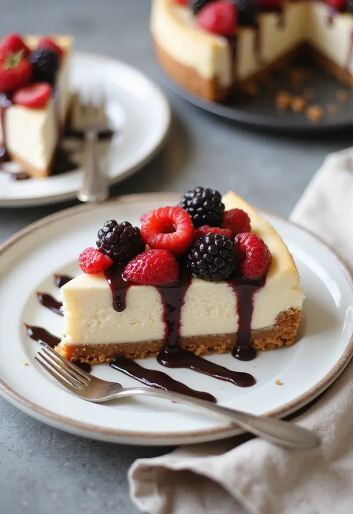30 No Bake Dessert Ideas Perfect for Quick Sweet Treats 5 30 No Bake Dessert Ideas Perfect for Quick Sweet Treats - 5. Easy No Bake Cheesecake