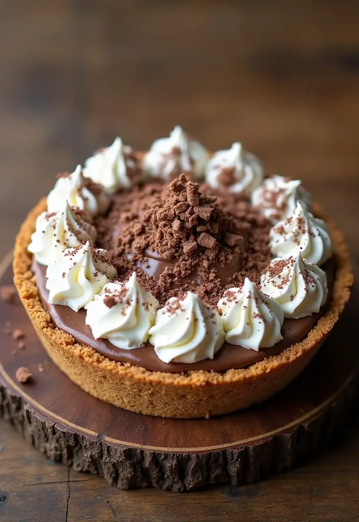 30 No Bake Pie Recipes That Are Quick and Delicious 1 30 No Bake Pie Recipes That Are Quick and Delicious - 1. Classic No Bake Chocolate Cream Pie