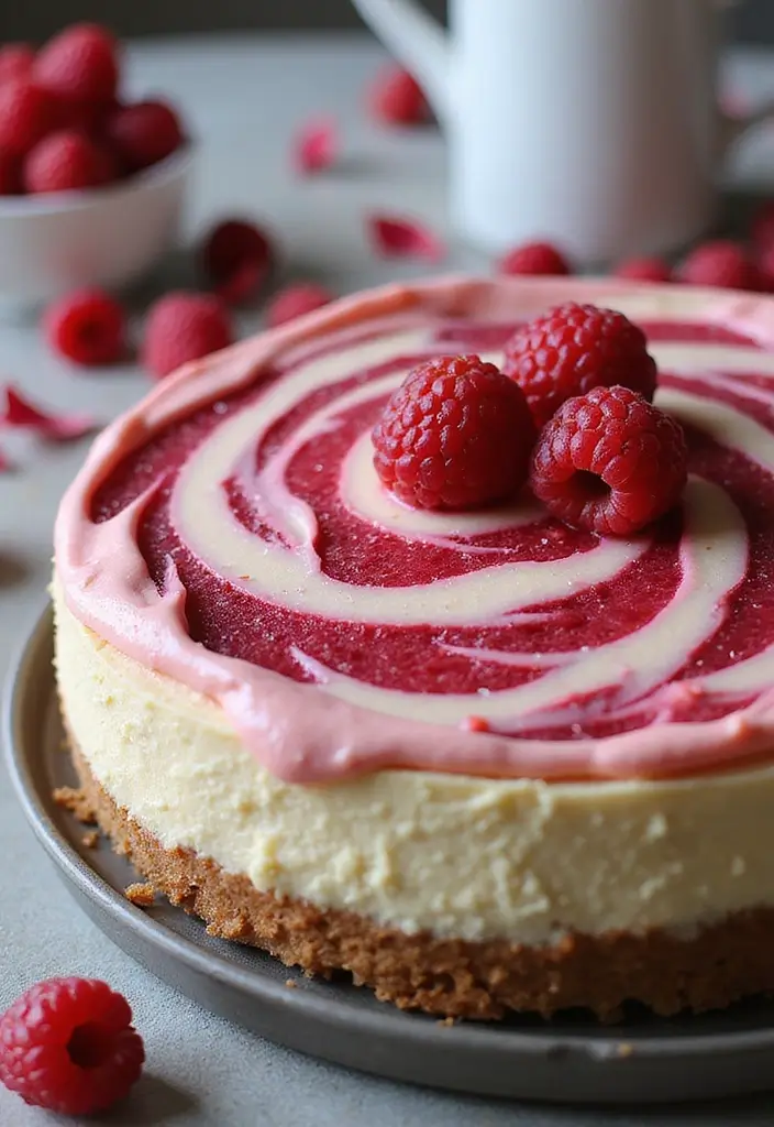 30 No Bake Pie Recipes That Are Quick and Delicious 18 30 No Bake Pie Recipes That Are Quick and Delicious - 18. No Bake Raspberry Swirl Cheesecake Pie