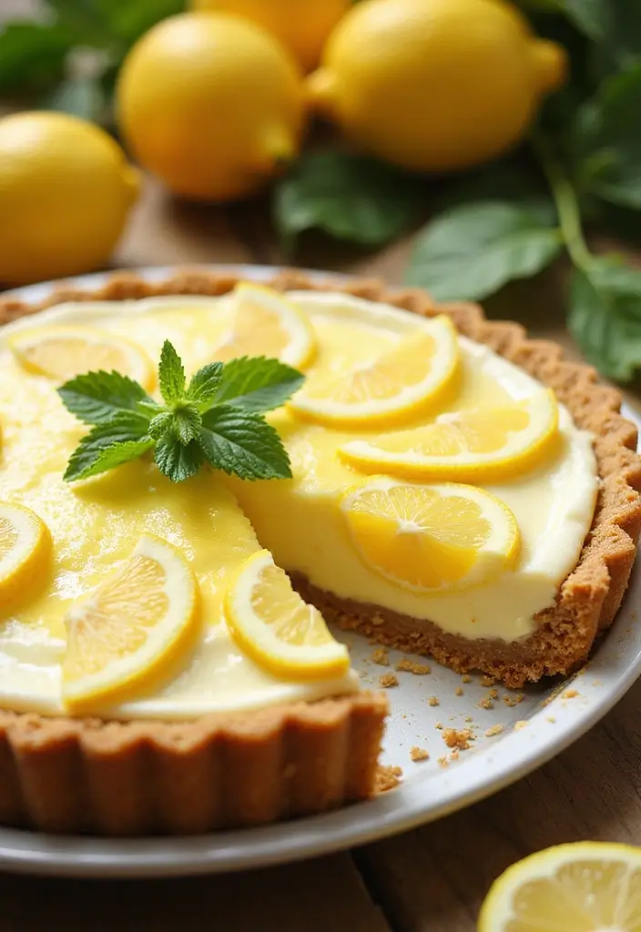 30 No Bake Pie Recipes That Are Quick and Delicious 2 30 No Bake Pie Recipes That Are Quick and Delicious - 2. Refreshing Lemon Icebox Pie