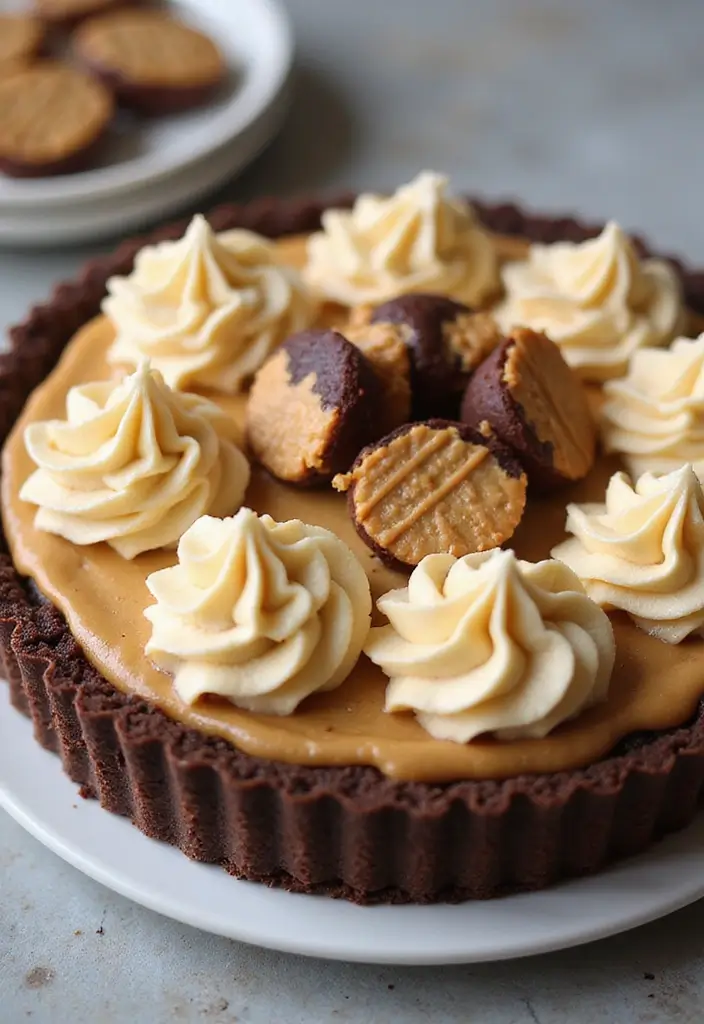 30 No Bake Pie Recipes That Are Quick and Delicious 26 30 No Bake Pie Recipes That Are Quick and Delicious - 26. No Bake Peanut Butter Pie