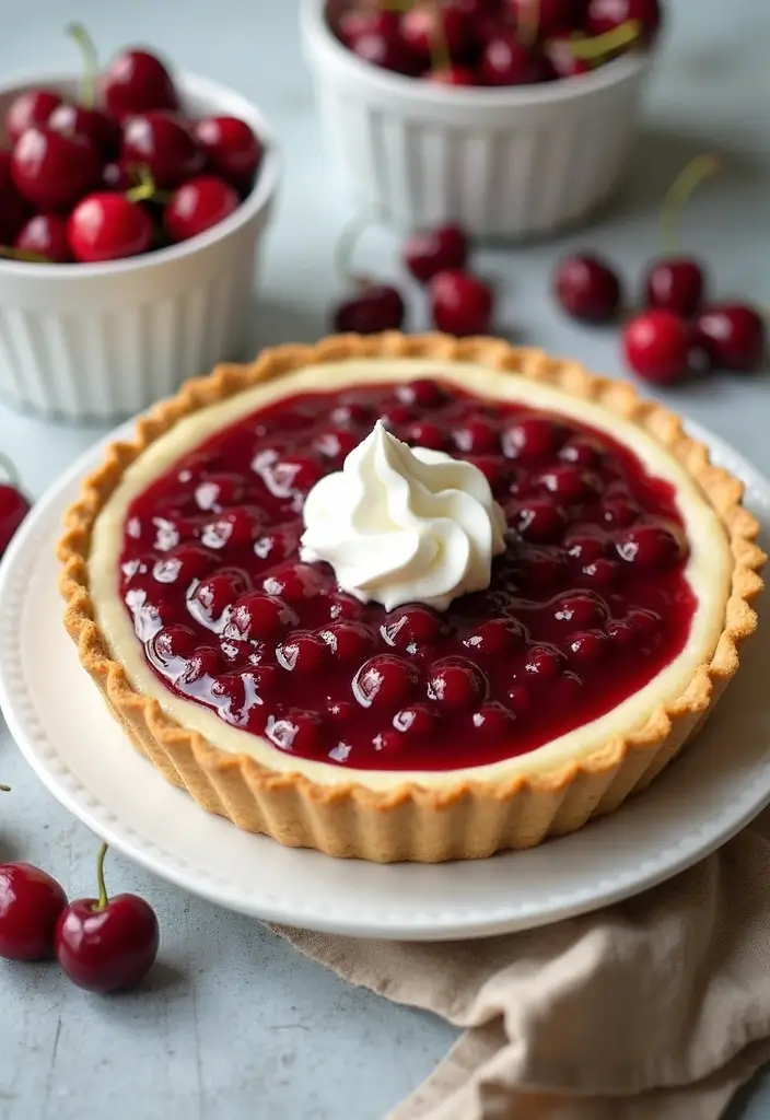30 No Bake Pie Recipes That Are Quick and Delicious 30 30 No Bake Pie Recipes That Are Quick and Delicious - 30. No Bake Cherry Vanilla Pie