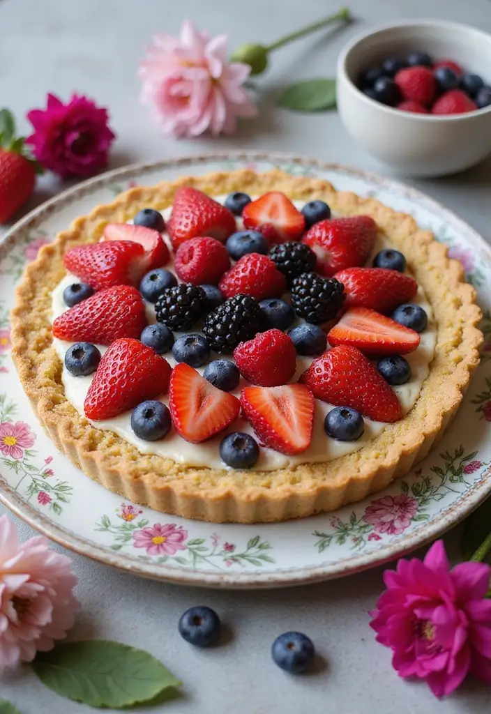 30 No Bake Pie Recipes That Are Quick and Delicious 6 30 No Bake Pie Recipes That Are Quick and Delicious - 6. Berry Delight No Bake Pie