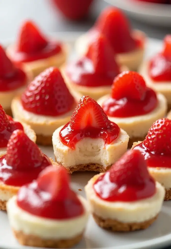 30 No Bake Snack Recipes for Busy Sweet Cravings 11 30 No Bake Snack Recipes for Busy Sweet Cravings - 11. No Bake Strawberry Cheesecake Bites