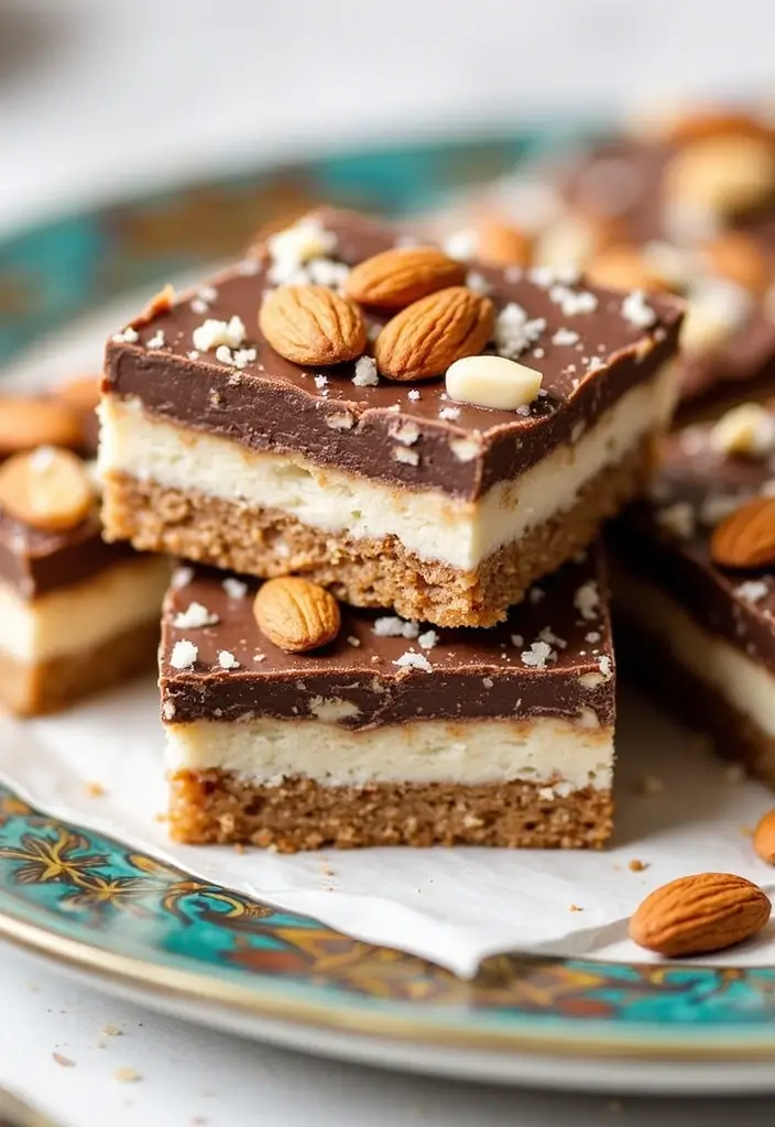 30 No Bake Snack Recipes for Busy Sweet Cravings 13 30 No Bake Snack Recipes for Busy Sweet Cravings - 13. No Bake Almond Joy Bars