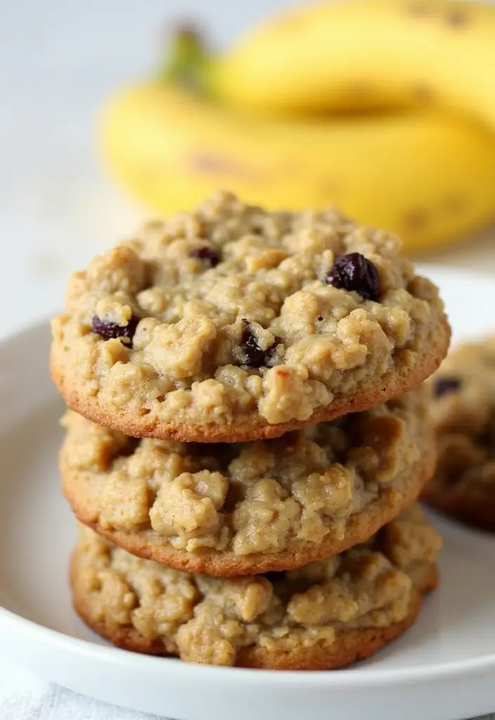 30 No Bake Snack Recipes for Busy Sweet Cravings 3 30 No Bake Snack Recipes for Busy Sweet Cravings - 3. Banana Oatmeal Cookies