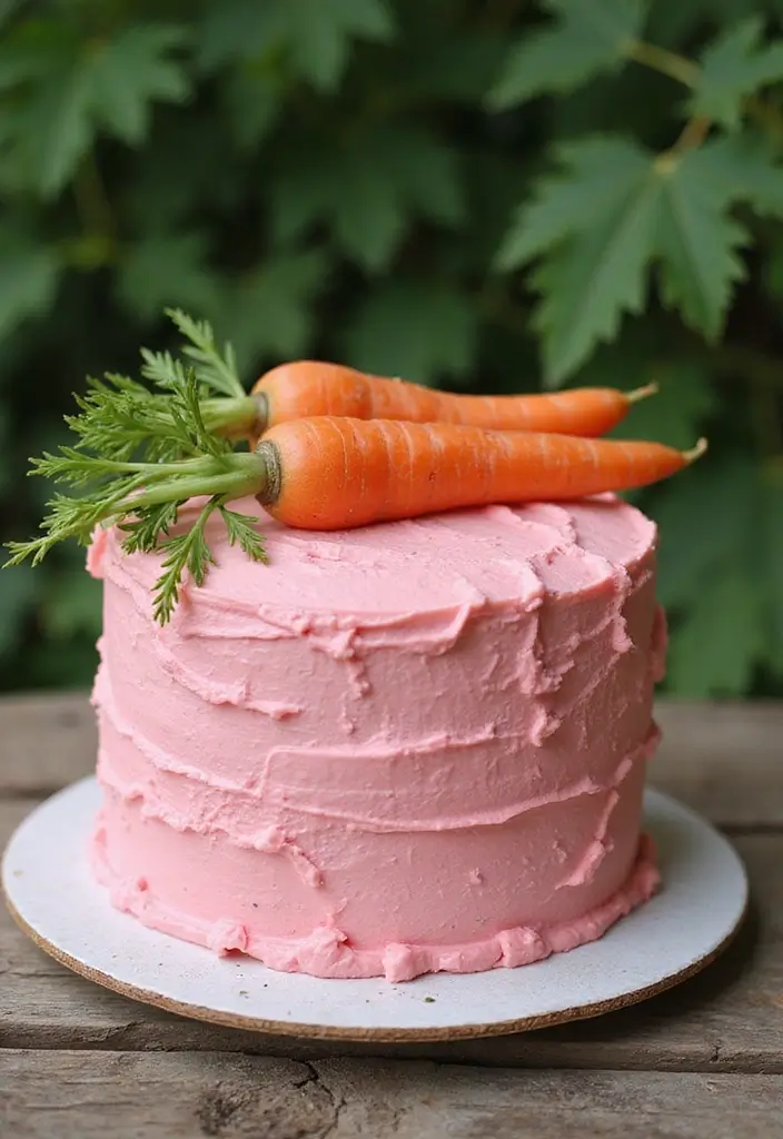 30 Pink Birthday Cake Ideas That Feel Fun and Feminine 25 30 Pink Birthday Cake Ideas That Feel Fun and Feminine - 25. Pink Carrot Cake