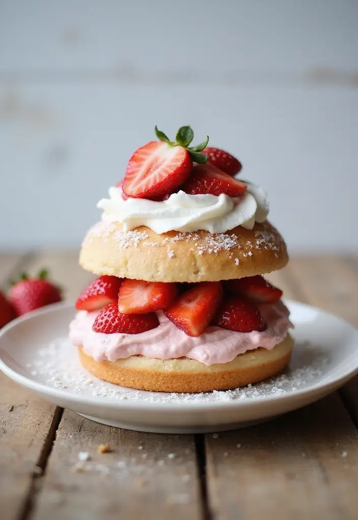 30 Pink Birthday Cake Ideas That Feel Fun and Feminine 3 30 Pink Birthday Cake Ideas That Feel Fun and Feminine - 3. Strawberry Shortcake Delight