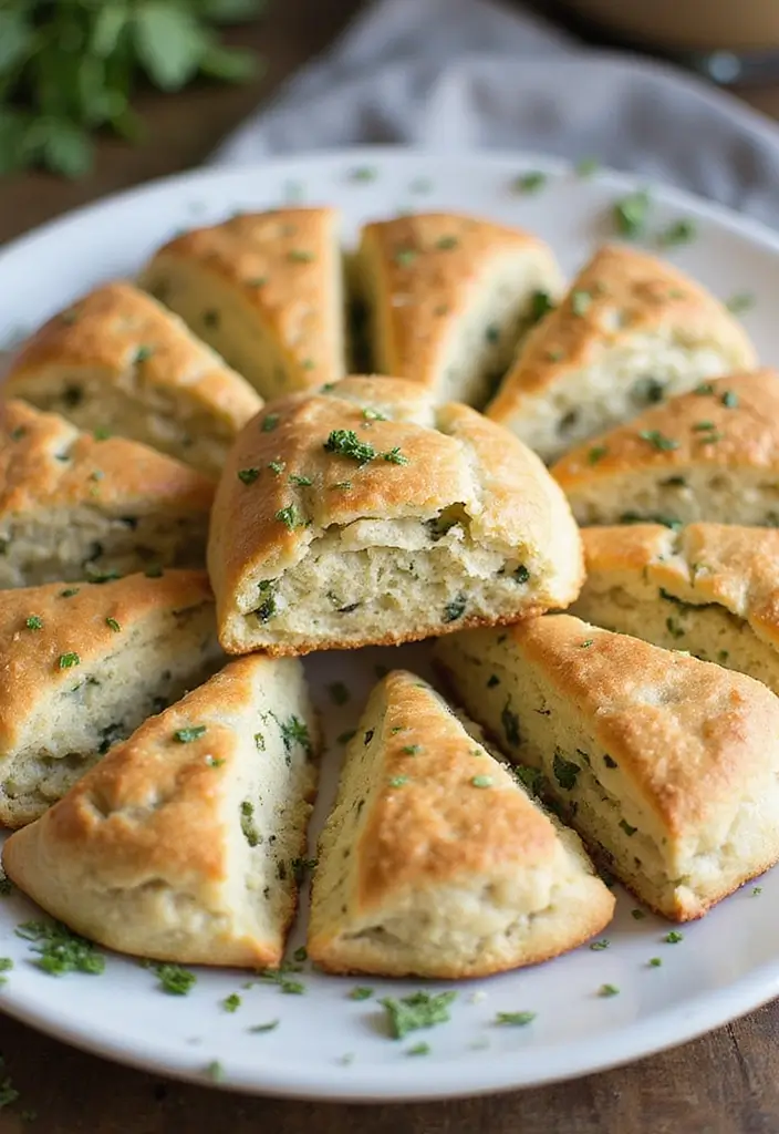 30 Recipes for Baking That Will Make Your Kitchen Smell Amazing 19 30 Recipes for Baking That Will Make Your Kitchen Smell Amazing - 19. Savory Herb Scones
