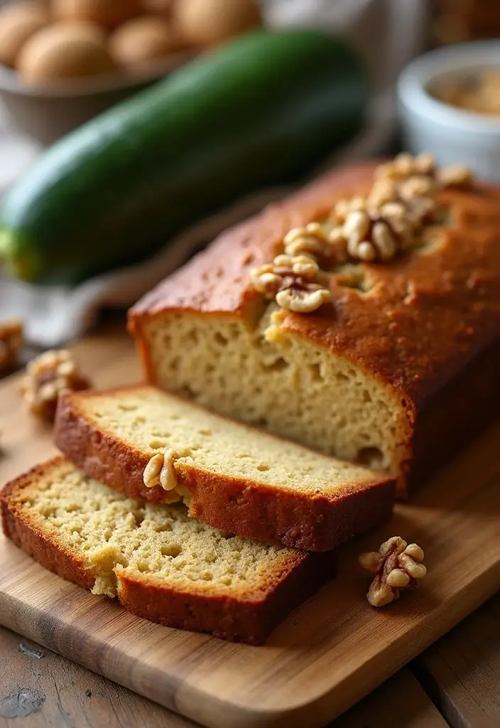 30 Recipes for Baking That Will Make Your Kitchen Smell Amazing 2 30 Recipes for Baking That Will Make Your Kitchen Smell Amazing - 2. Zucchini Bread with Walnuts