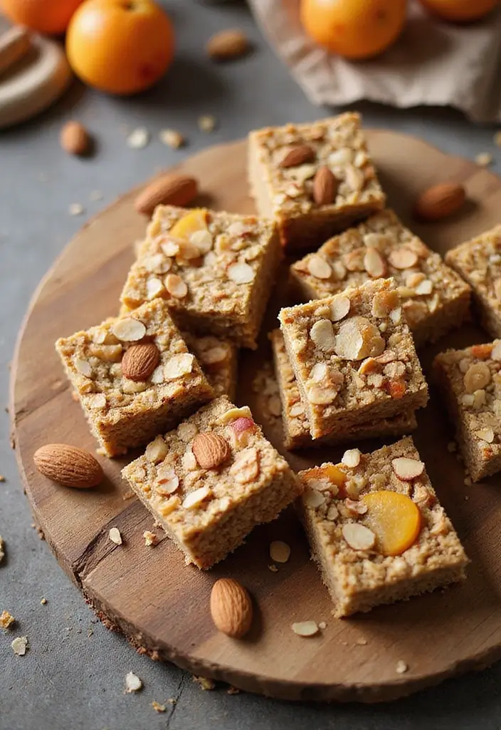 30 Recipes for Baking That Will Make Your Kitchen Smell Amazing 22 30 Recipes for Baking That Will Make Your Kitchen Smell Amazing - 22. Apricot Almond Granola Bars