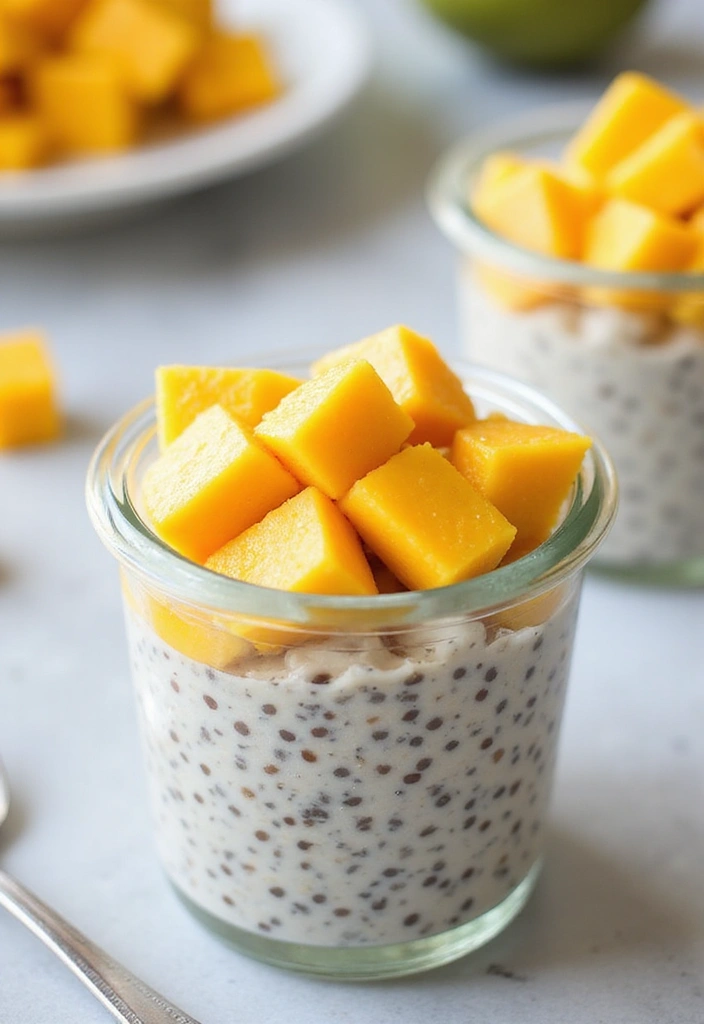 30 Spring Baking Ideas That Smell Fresh and Taste Amazing 3 30 Spring Baking Ideas That Smell Fresh and Taste Amazing - 3. Mango Coconut Chia Pudding