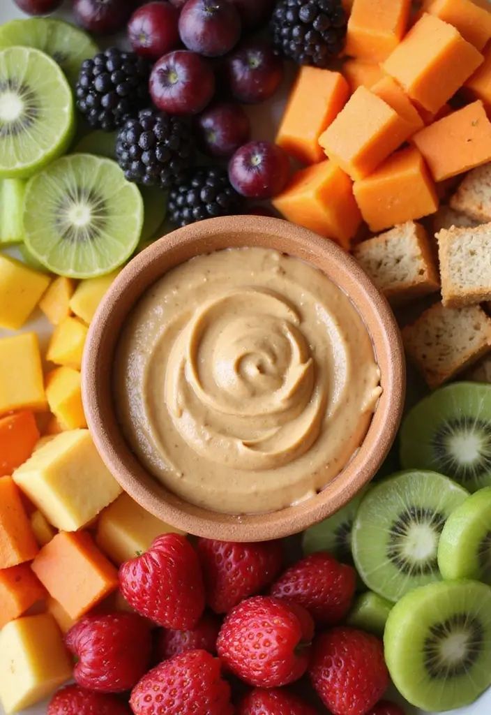 30 Spring Baking Ideas That Smell Fresh and Taste Amazing 8 30 Spring Baking Ideas That Smell Fresh and Taste Amazing - 8. Peanut Butter Fruit Dip