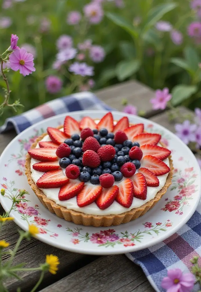 30 Spring Birthday Cake Ideas Full of Fresh Colors 10 30 Spring Birthday Cake Ideas Full of Fresh Colors - 10. Mixed Berry No-Bake Pie