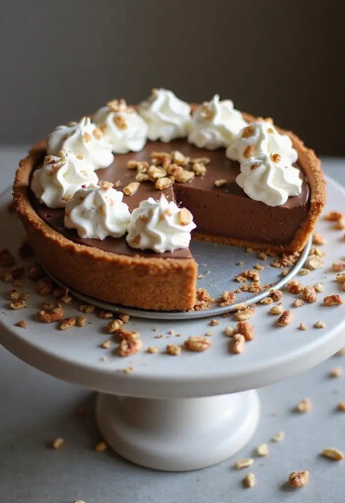 30 Spring Birthday Cake Ideas Full of Fresh Colors 17 30 Spring Birthday Cake Ideas Full of Fresh Colors - 17. Nutella No-Bake Pie