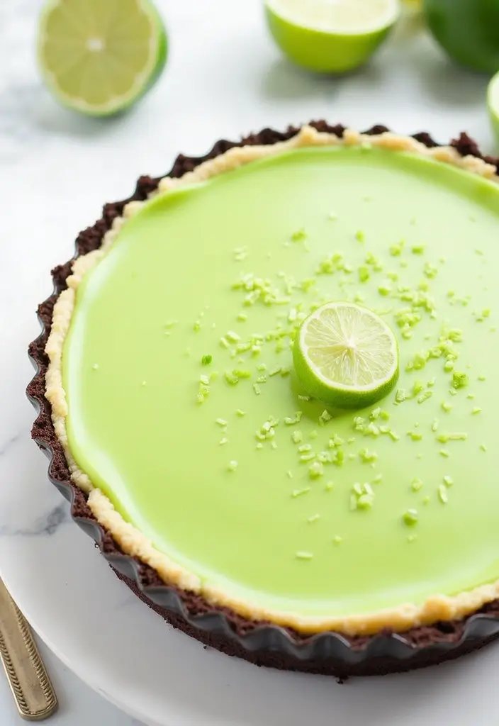 30 Spring Birthday Cake Ideas Full of Fresh Colors 3 30 Spring Birthday Cake Ideas Full of Fresh Colors - 3. Key Lime No-Bake Pie