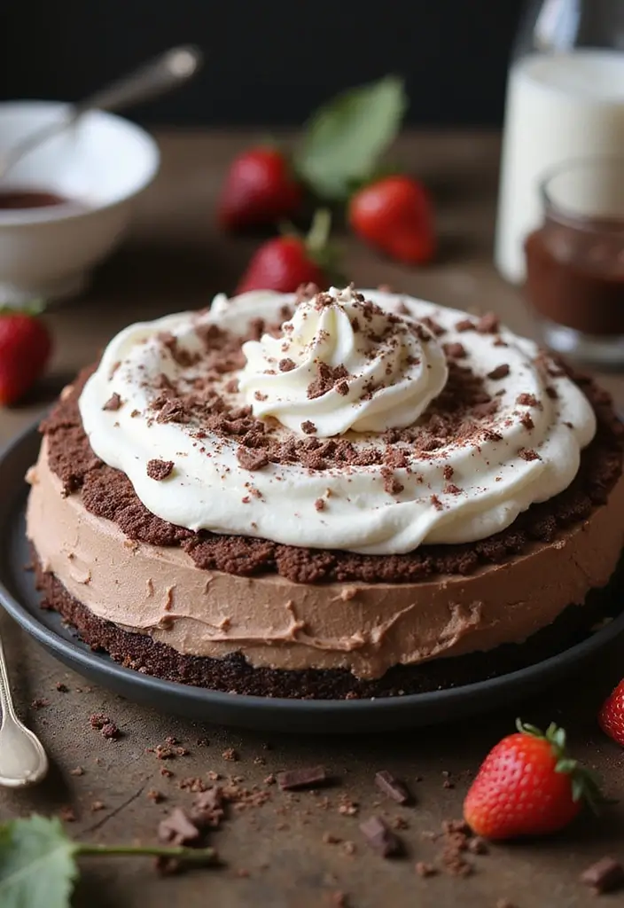 30 Spring Birthday Cake Ideas Full of Fresh Colors 30 30 Spring Birthday Cake Ideas Full of Fresh Colors - 30. Chocolate Cream Pie No-Bake