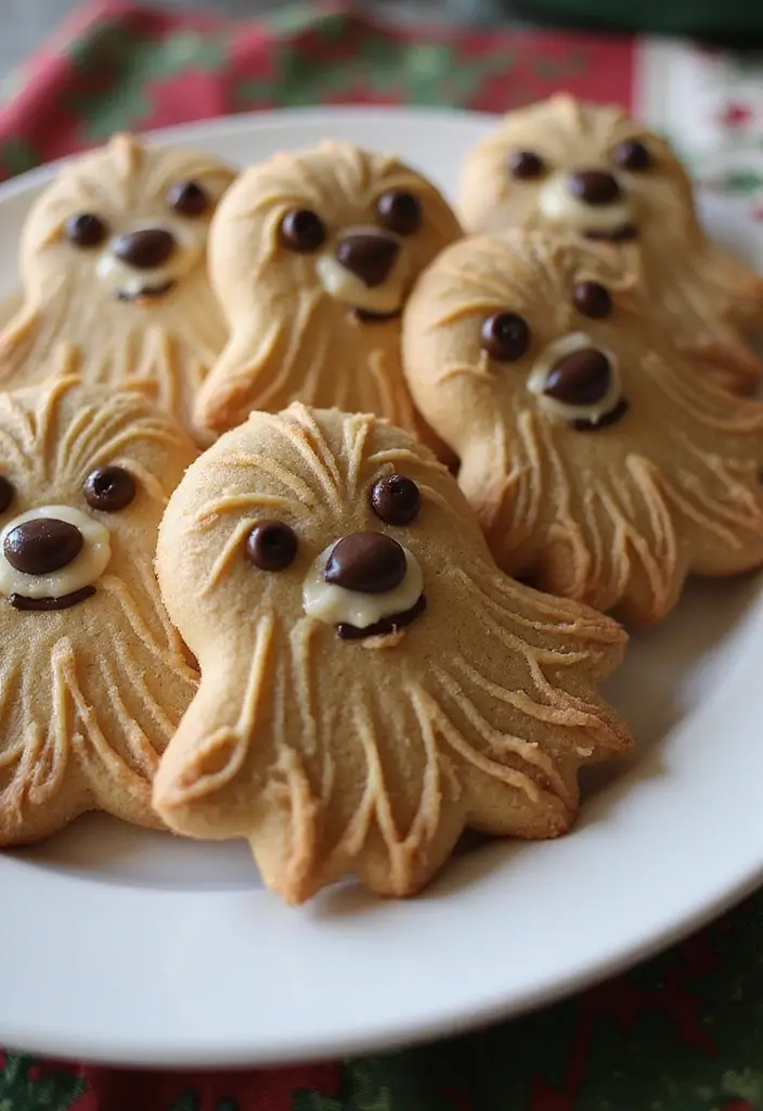30 Star Wars Cake Ideas Every Fan Will Want at Their Party 17 30 Star Wars Cake Ideas Every Fan Will Want at Their Party - 17. Wookiee Cookies