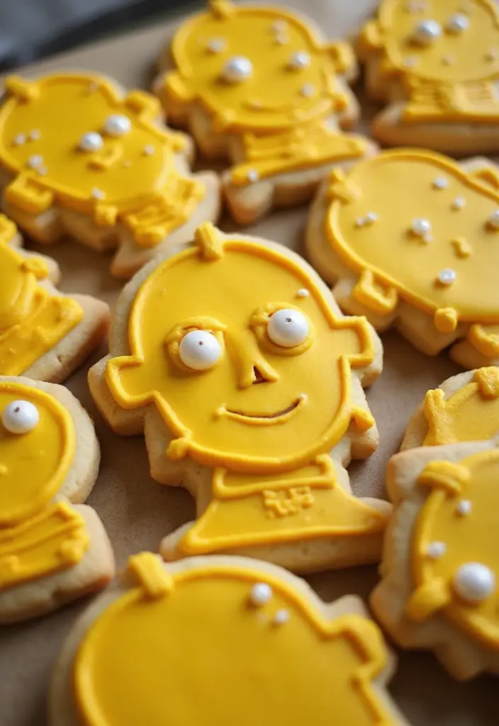 30 Star Wars Cake Ideas Every Fan Will Want at Their Party 26 30 Star Wars Cake Ideas Every Fan Will Want at Their Party - 26. C-3PO Sugar Cookies
