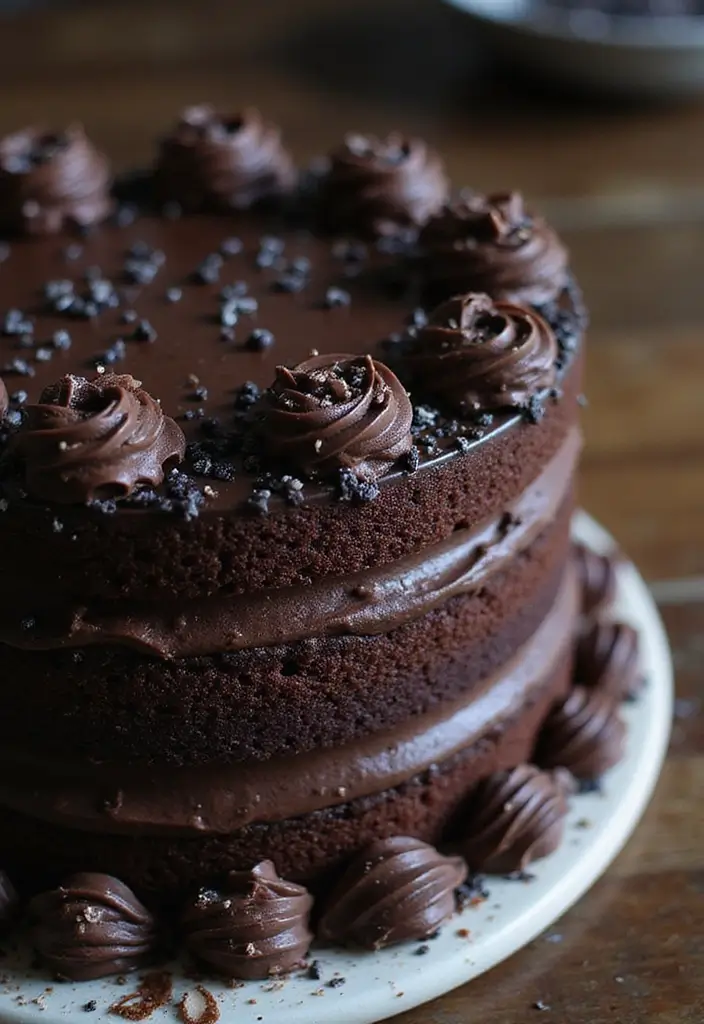 30 Star Wars Cake Ideas Every Fan Will Want at Their Party 29 30 Star Wars Cake Ideas Every Fan Will Want at Their Party - 29. Dark Side Chocolate Cake