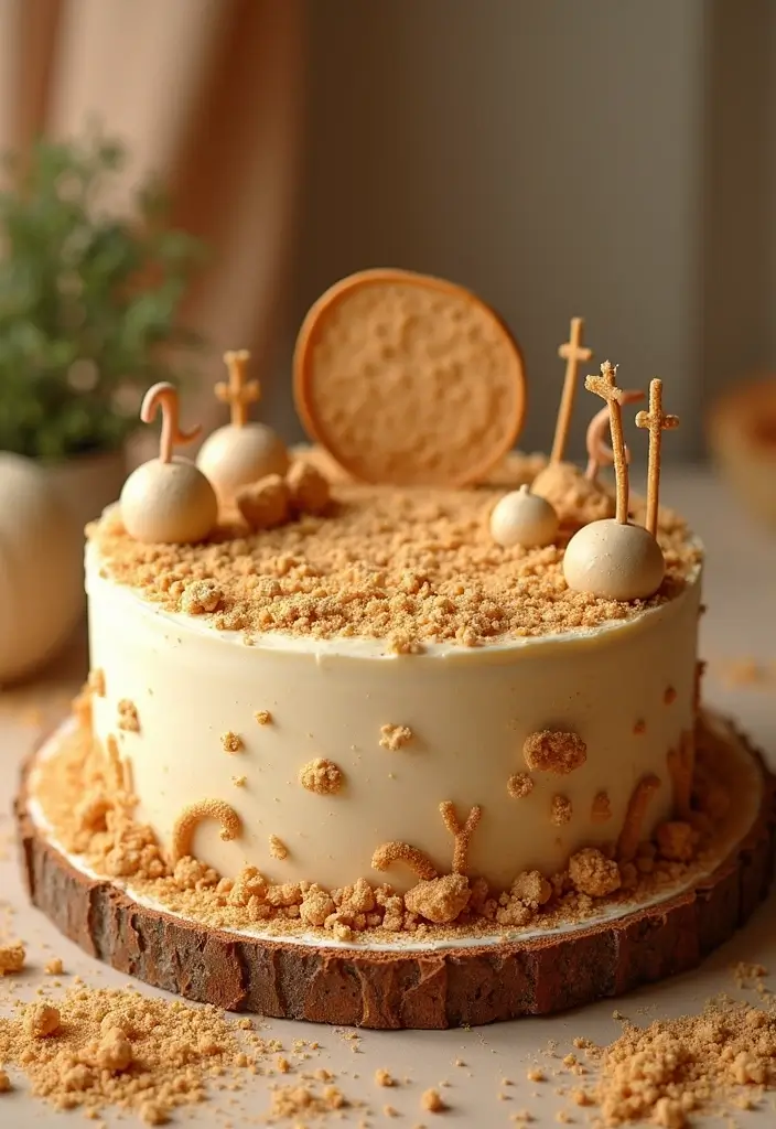 30 Star Wars Cake Ideas Every Fan Will Want at Their Party 30 30 Star Wars Cake Ideas Every Fan Will Want at Their Party - 30. Tatooine Sand Cake
