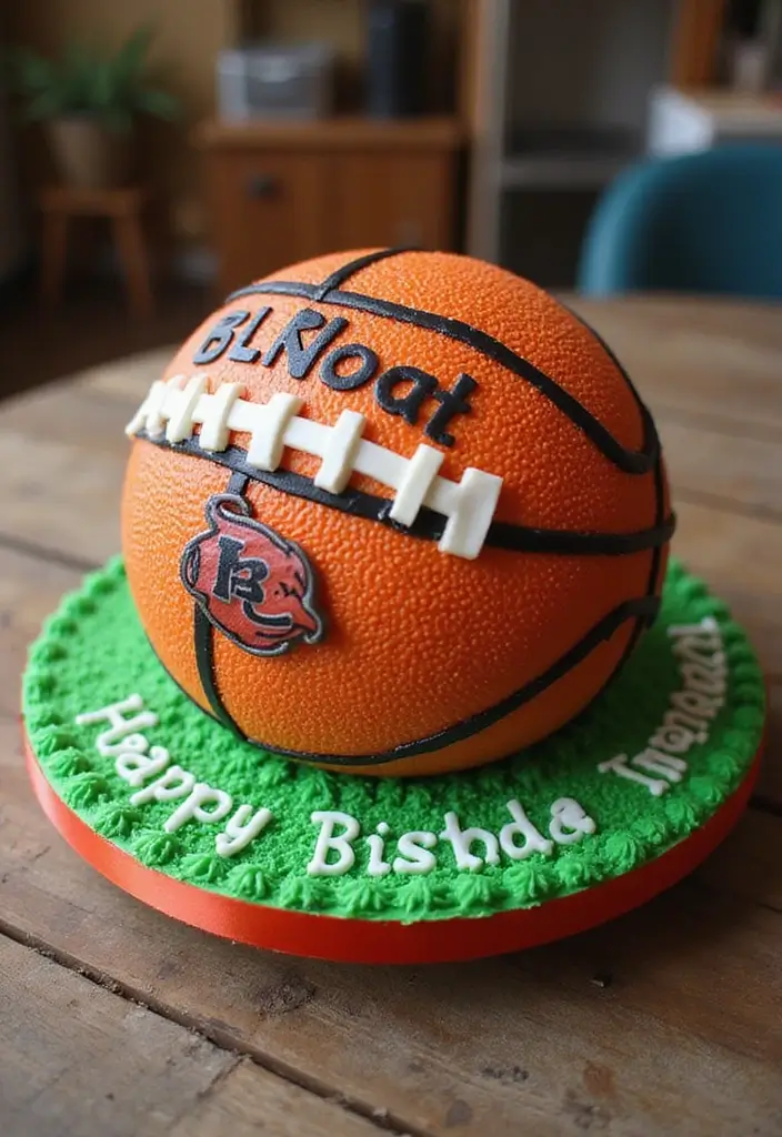 30 Unique 50th Birthday Cake Designs to Celebrate in Style 8 30 Unique 50th Birthday Cake Designs to Celebrate in Style - 8. Sports-Themed Cake